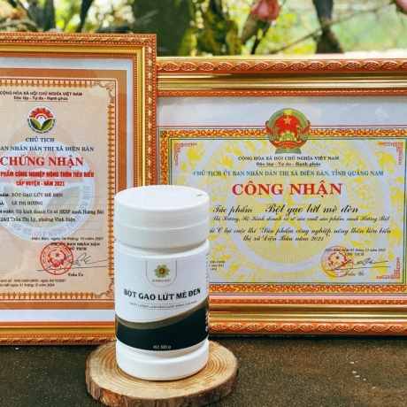 Bột gạo lứt mè đen